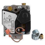 Natural Gas Valve, 3/4" x 3/4", 24 VAC