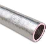 KM Insulated Flex-Vent, 10"x25' Silver Jacket R8 Bag